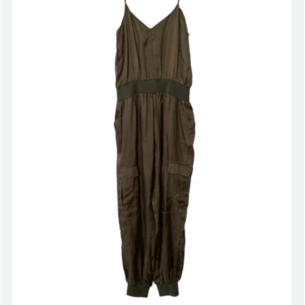Cing a Sept 5 a 7 olive jumpsuit -small